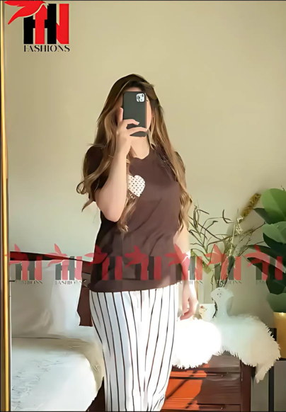 Hello Weekend Printed Night Suit