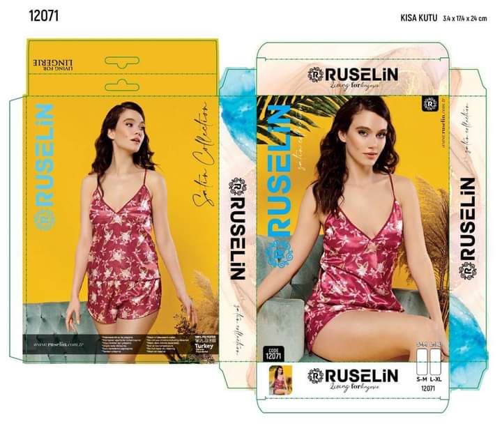 Ruselin Silk Turkish Lingerie – Premium Nightwear for Women |