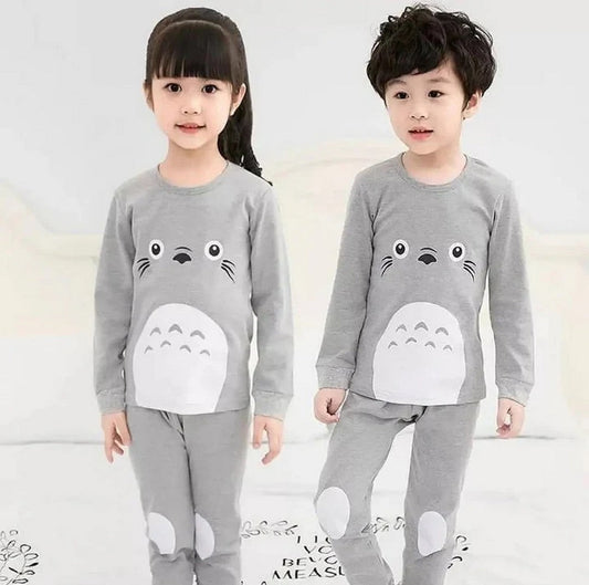Grey Penguin Printed  Kids Wear (Each)