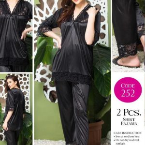 Premium Quality 2-Piece Silk Jersey Nightwear
