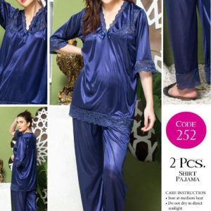 Premium Quality 2-Piece Silk Jersey Nightwear