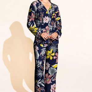 Linen Pajama and Shirt Set