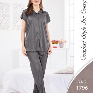 Soft Silk Trouser Shirt Set