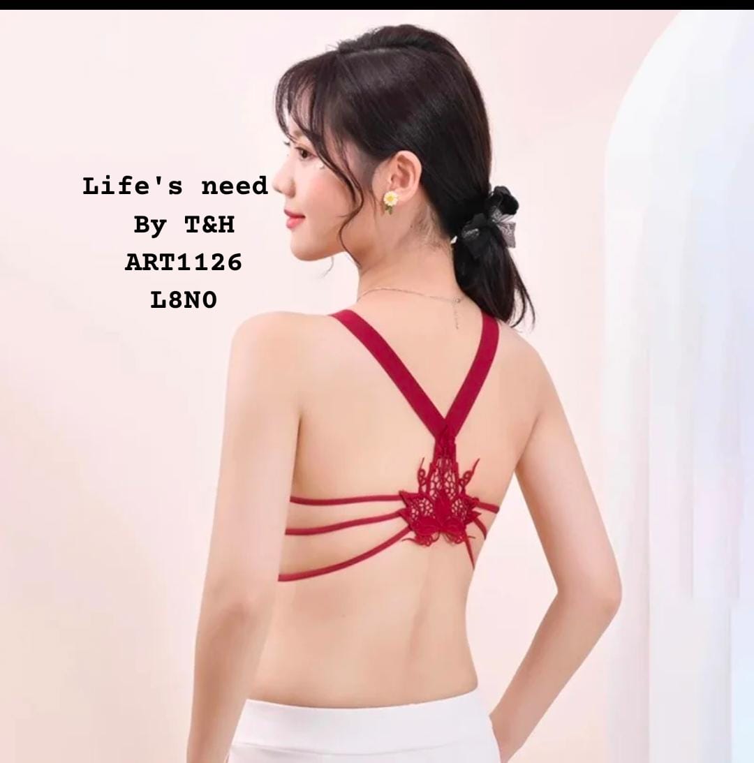 butterfly paded bra