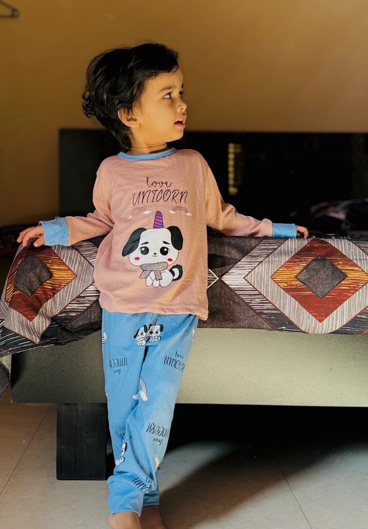 Love Unicorn Printed Kids Wear (Each)