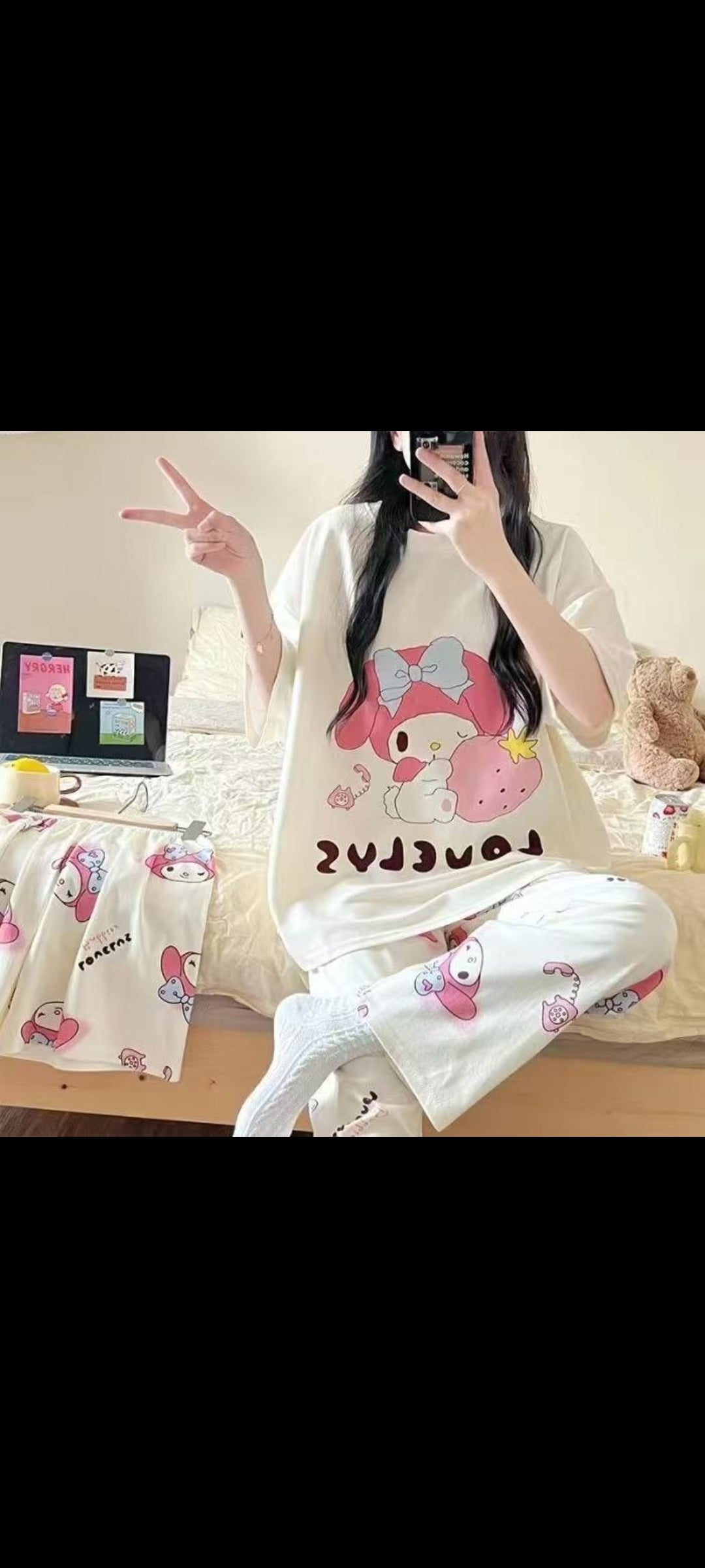 Doll theme pj's set