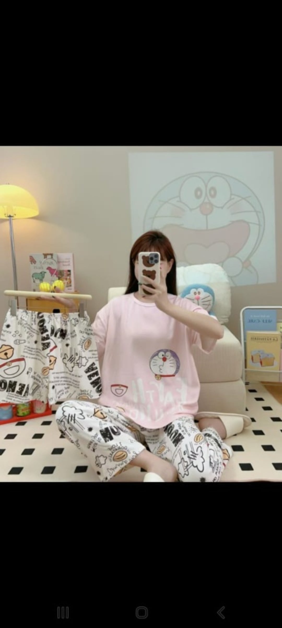 Doraemon pj's set