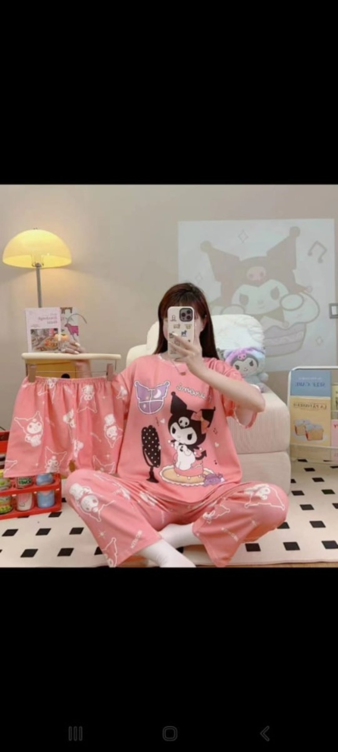 Beautiful cartoon pj's set