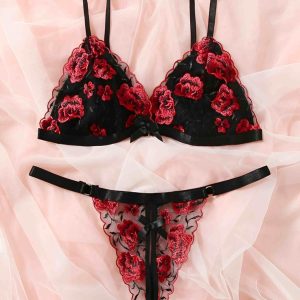 Premium Net/Silk Bra Set for Women