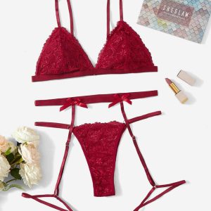Premium Quality Bra Set – Imported Net & Silk Material
