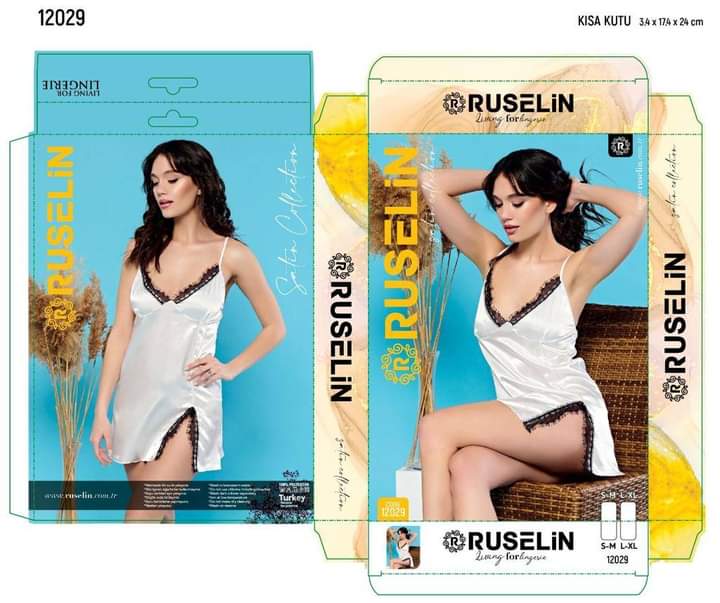 Ruselin Silk Turkish Lingerie – Premium Nightwear for Women |