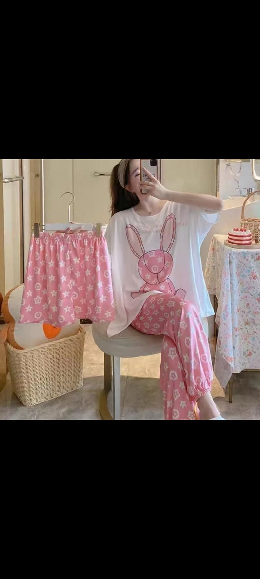 Pinky pj's set
