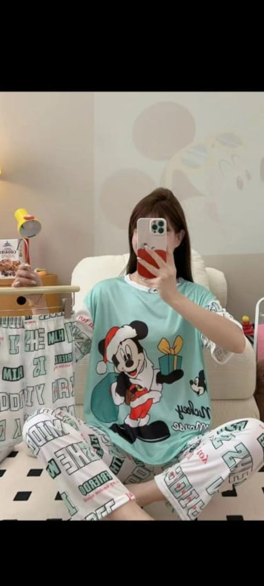 Mickey pj's set