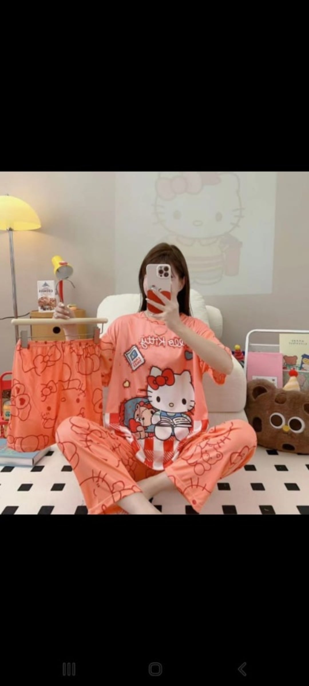 Hello kitty pj's set