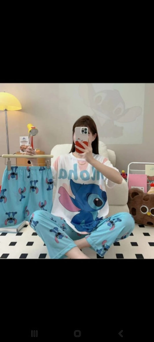 Fish cartoon pj's set