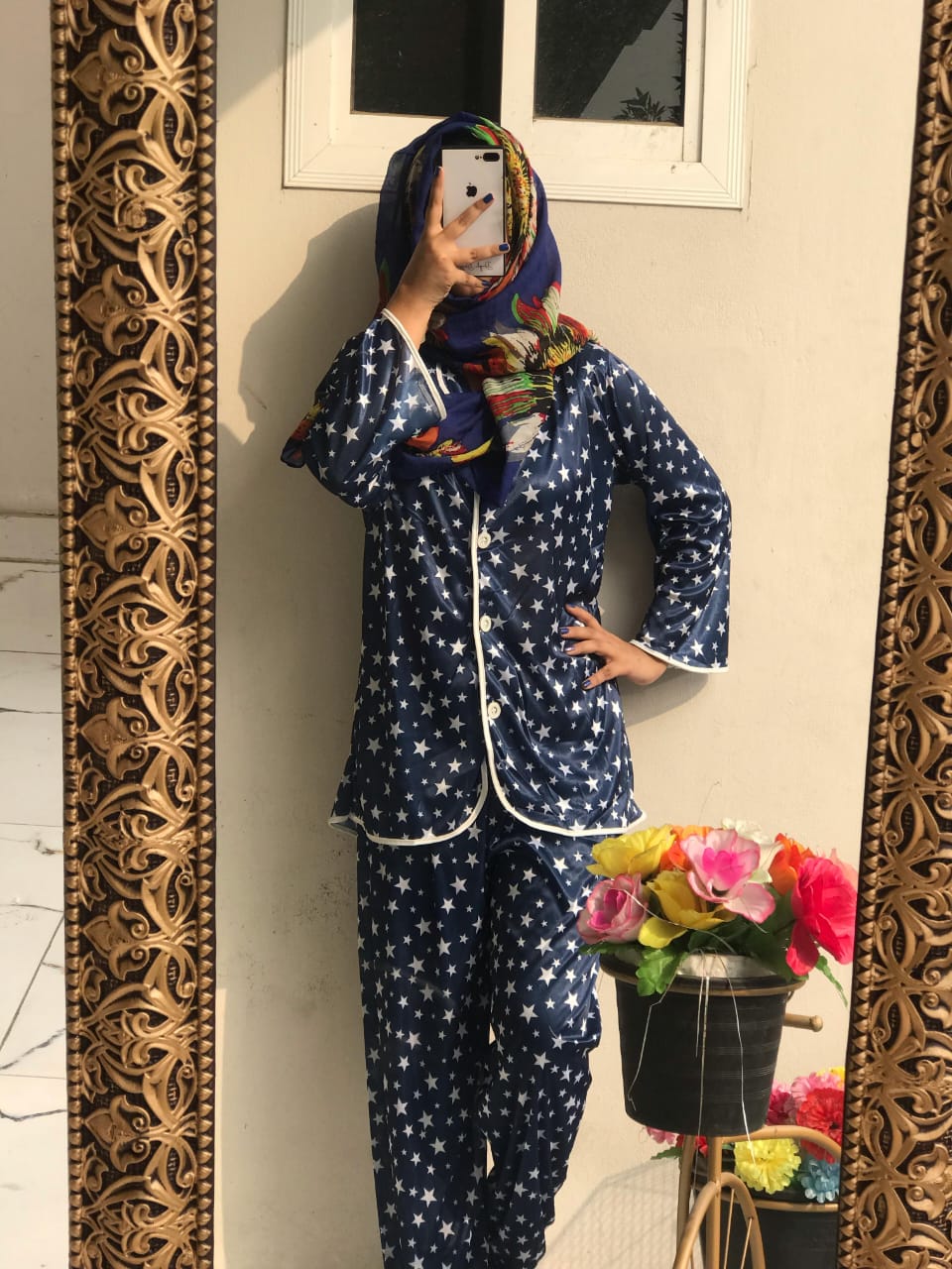 PJS Printed Pajama Night Suit(N-T-L-271)