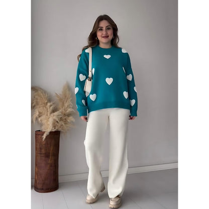 HEART PRINT WINTER ITEM