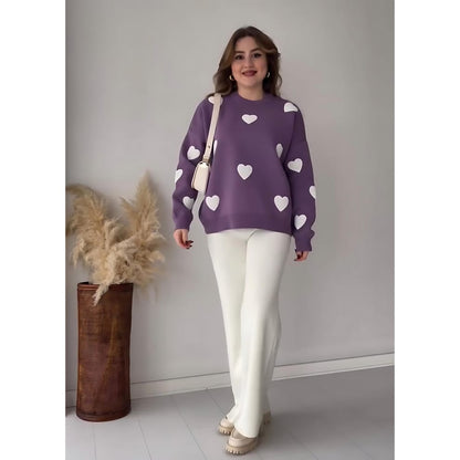 HEART PRINT WINTER ITEM