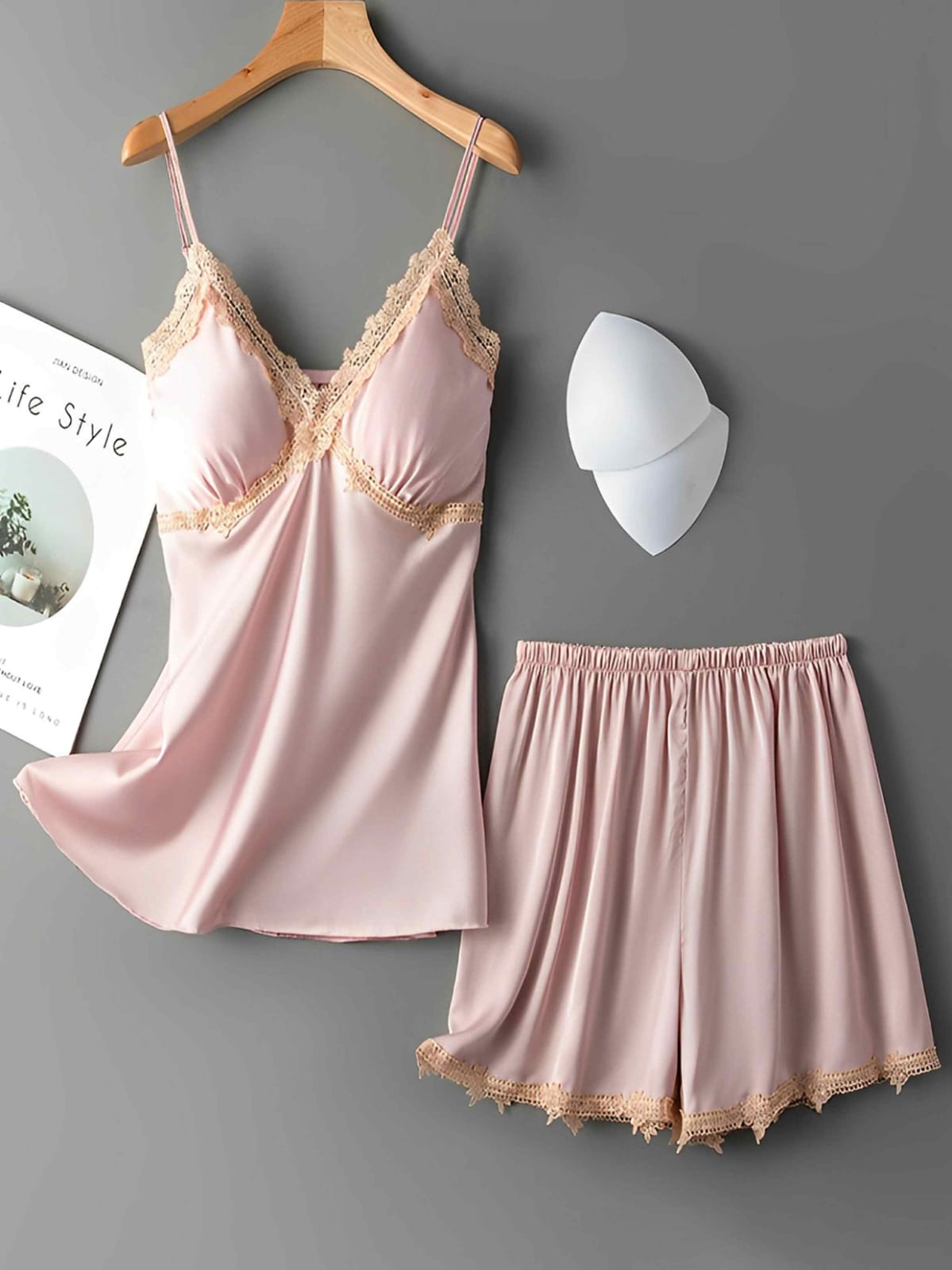 Imported Premium Nighties – Net/Silk Fabric - 0755