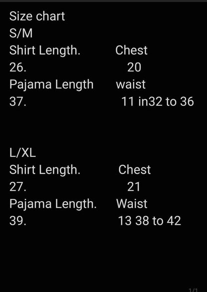 2 Piece Night Suit (2.0)
