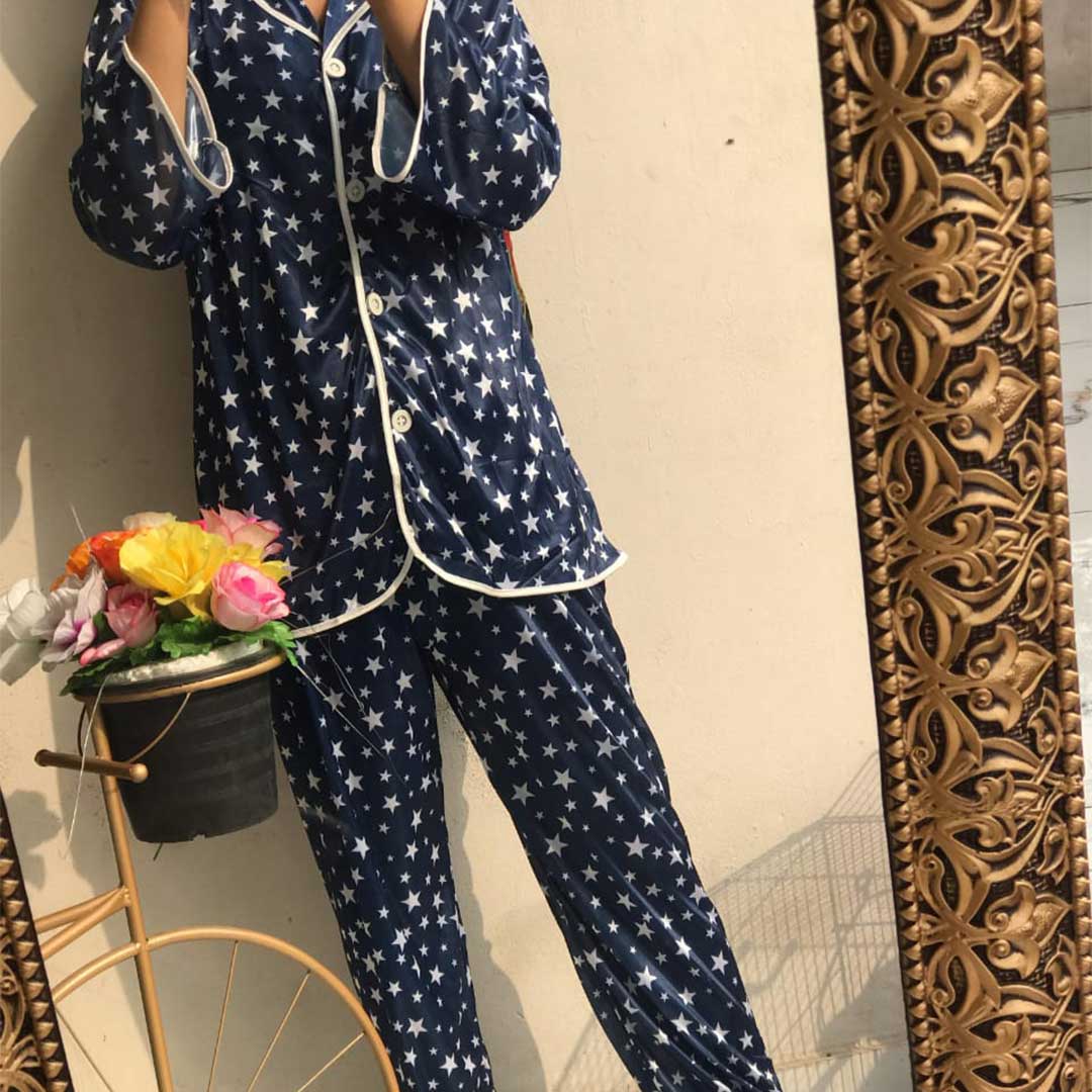 PJS Printed Pajama Night Suit(N-T-L-271)