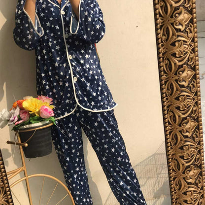 PJS Printed Pajama Night Suit(N-T-L-271)