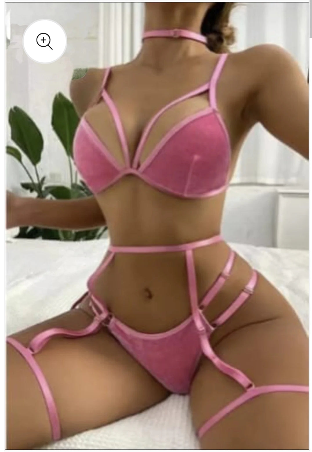 3 pec bikni garter set